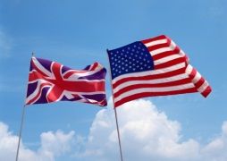 British & American Flags